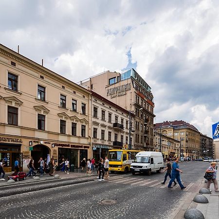 Apartmán Vip On Prospekt Svobody Lvov Exteriér fotografie