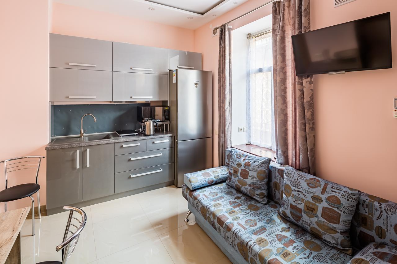 Apartmán Vip On Prospekt Svobody Lvov Exteriér fotografie